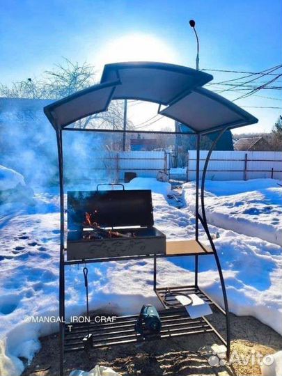 Мангалы с крышей