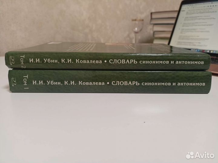 Словарь синонимов и антонимов. Убин, Ковалева
