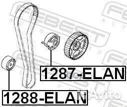 Ролик натяжной (hyundai tucson 2004-2010) febes