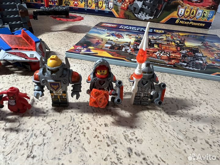 Lego nexo knights 70323 вулканическая база Джестро