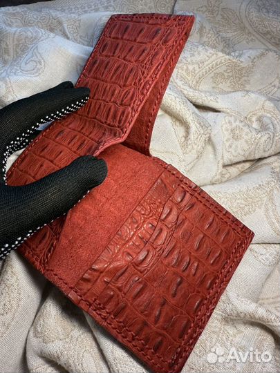 Кошелек женский кожаный ручной работы