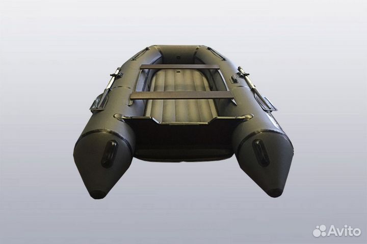 Лодка пвх Big Boat нднд Regat 380 серая