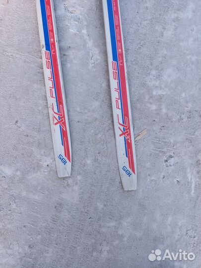 Лыжи беговые с палками