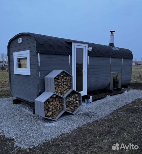 Баня бочка из кедра от производителя