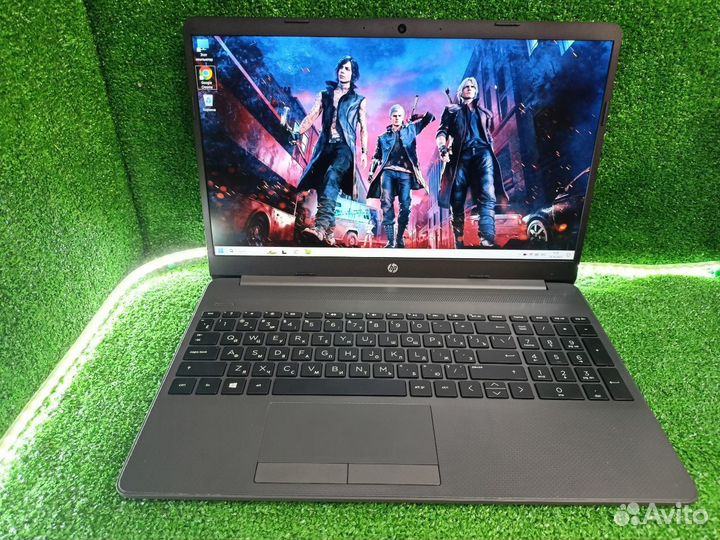 Новый мощный ноутбук HP для учебы и игр/ryzen7/ssd