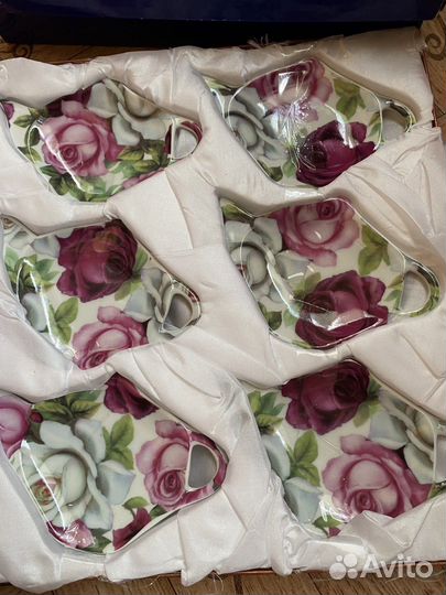 Фарфоровые подставки для чайных пакетиков