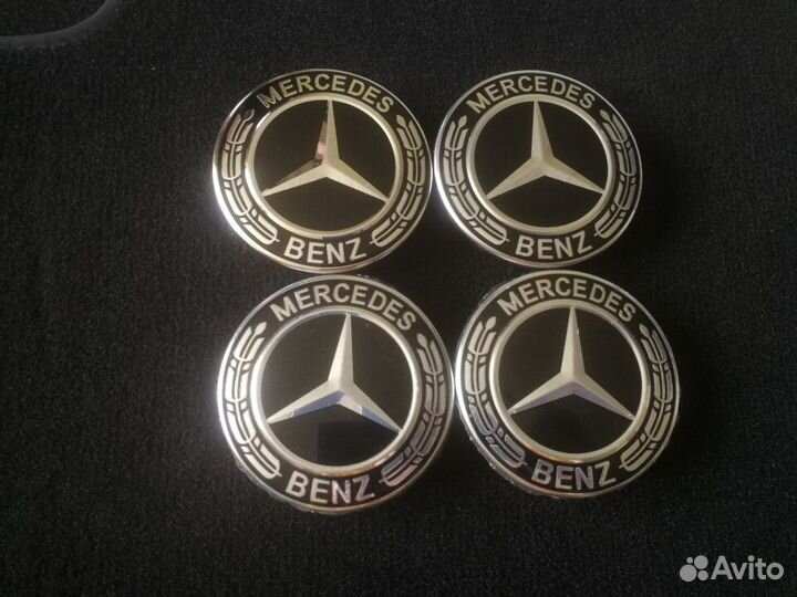 Колпачки на диски Mercedes