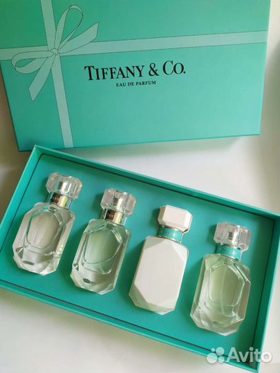 Парфюмерный набор Tiffany & Co 4 в 1
