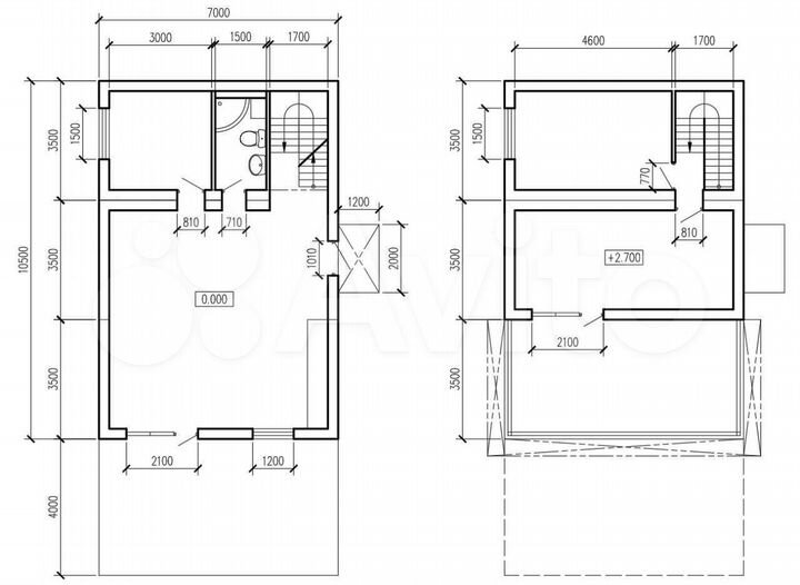 Коттедж 96 м² на участке 3 сот.