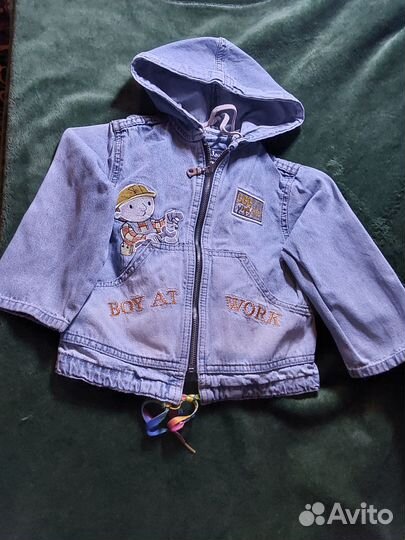4 курточки на мальчика 74