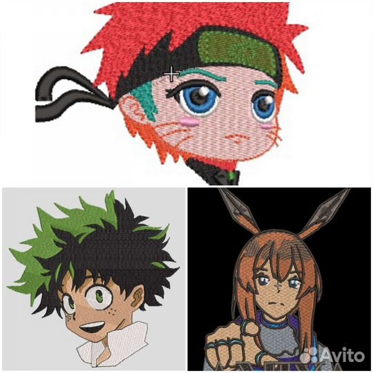Нашивки аниме