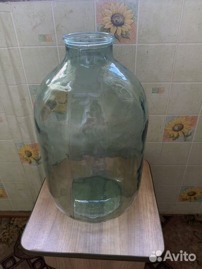 Банка 10 литров стеклянная