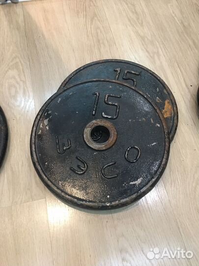 Набор дисков блинов для штанги