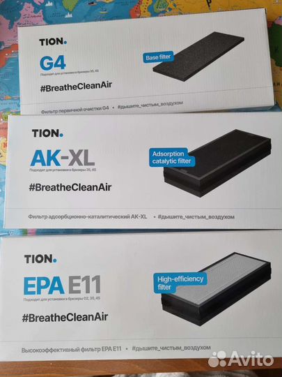 Фильтры для tion 3S