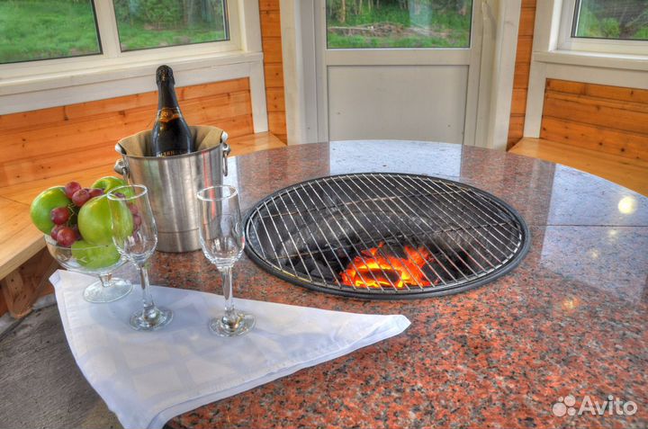 Аренда беседки с мангальной зоной