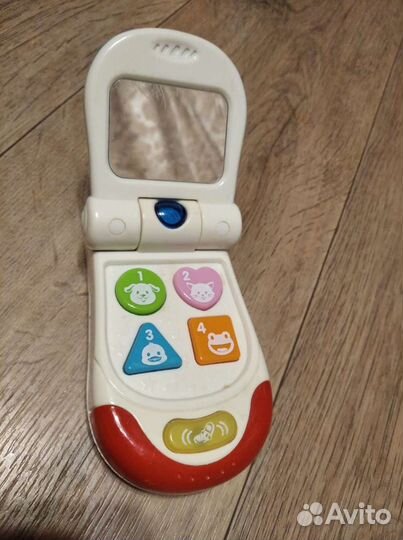 Телефон BabyGo музыкальный, улитка