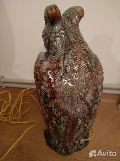 Светильник (ночник) Сова, Филин, винтаж, СССР