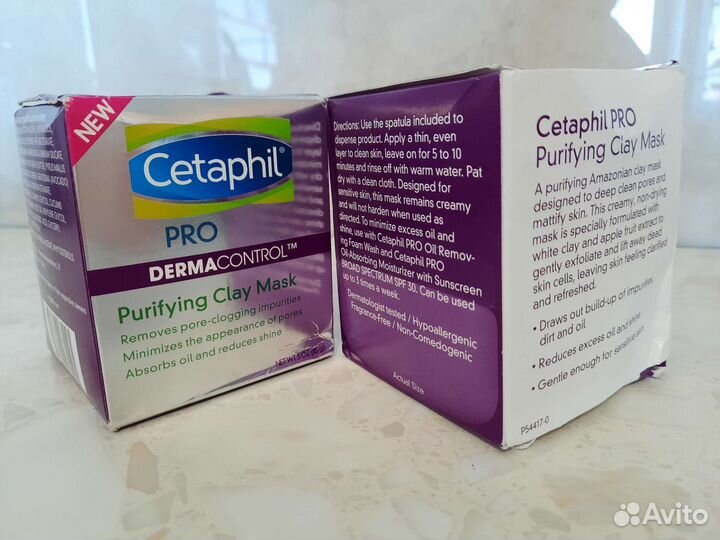 Cetaphil pro derma control Clay Mask Сетафил маска