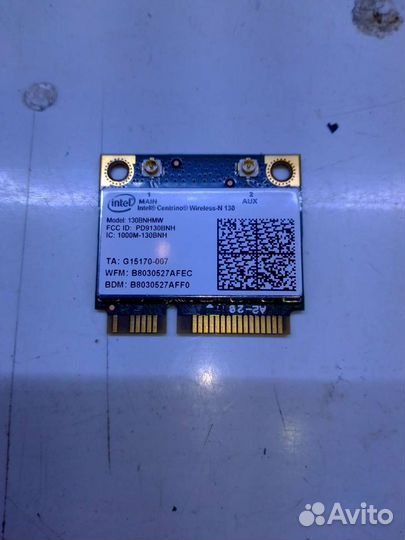 Bluetooth+Wi-Fi адаптер Intel 130bnhmw