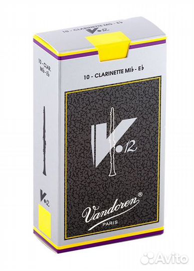 Трости для кларнета Eb №3.5 Vandoren CR6135 V.12