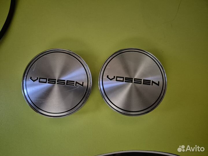 Ступичные колпачки vossen 60 серебро (комплект из