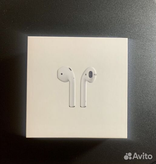Коробка от беспроводных наушников airpods