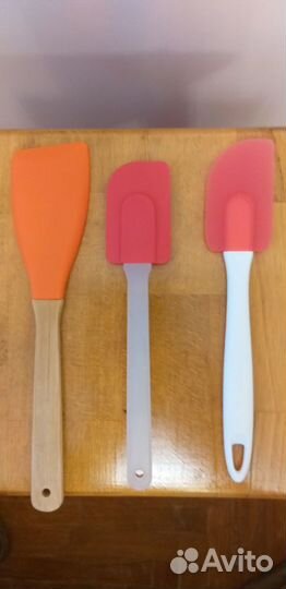 Силиконовые лопатки и ложки