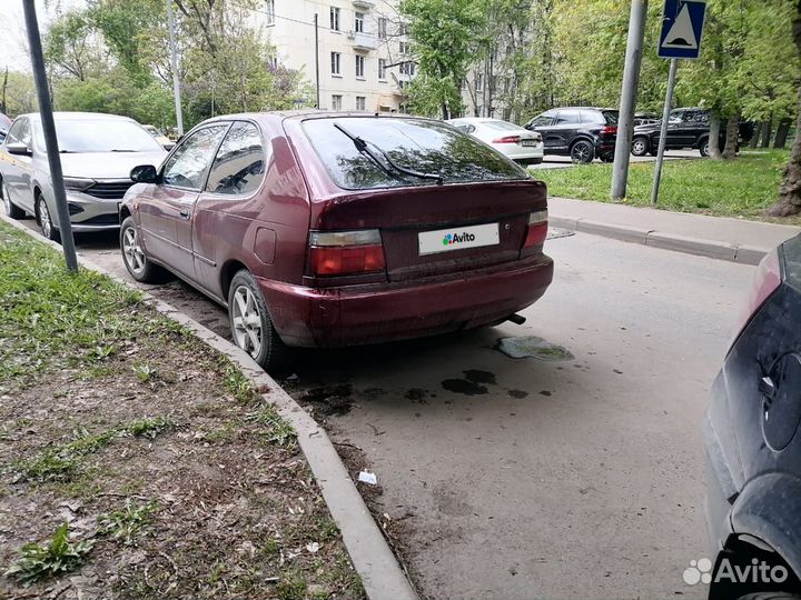 Toyota Corolla 1.3 МТ, 1996, 300 000 км
