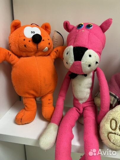 Игрушки Мишка Тедди розовая пантера кот гарфилд