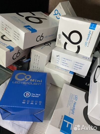 Led c6 H4 Светодиодные лампочки