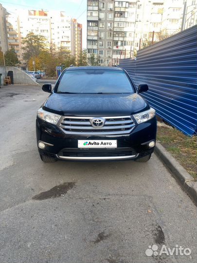 Toyota Highlander 3.5 AT, 2012, 267 500 км