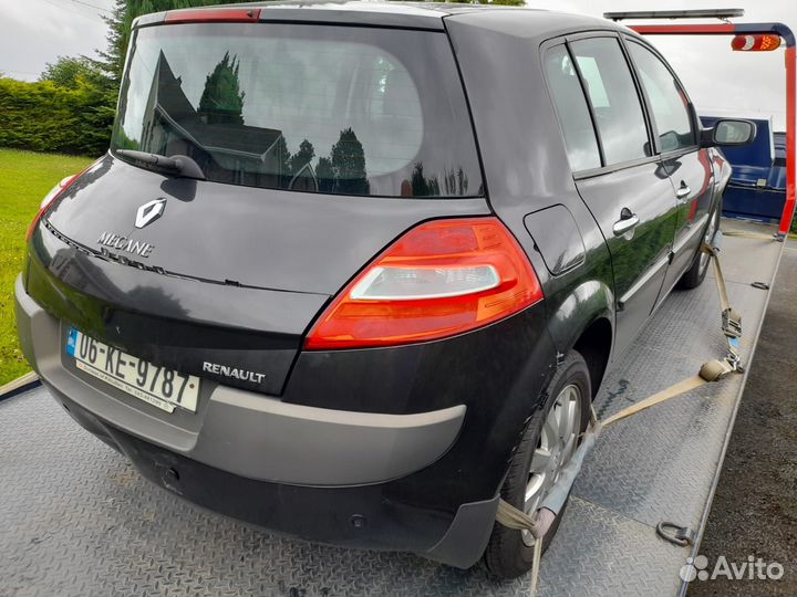 Привод передний левый renault megane 2 2006