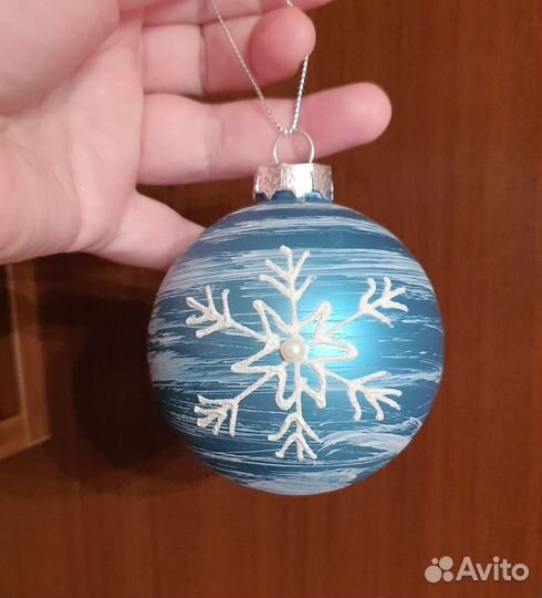 Стеклянные елочные шары