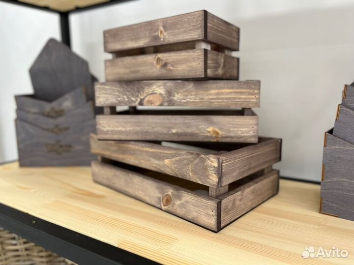 Набор декоративных ящиков