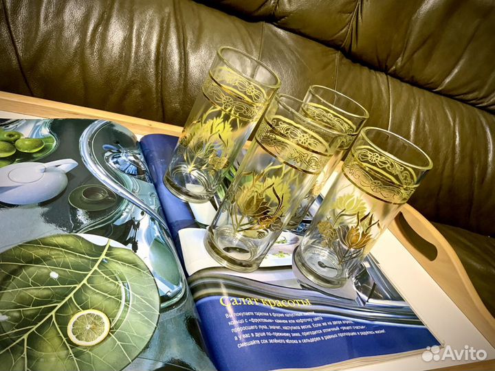 Набор стаканов 250млх 4шт новый