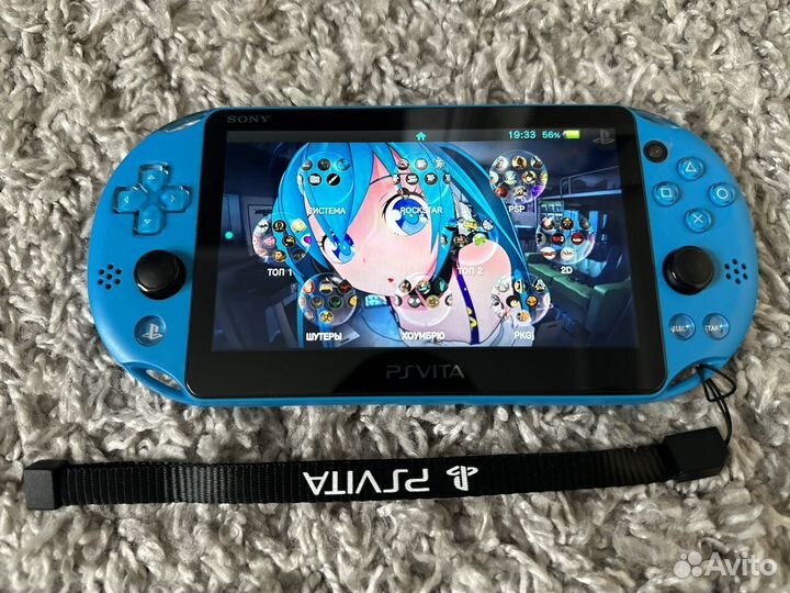 Playstation Vita Slim 128GB Aqua Blue