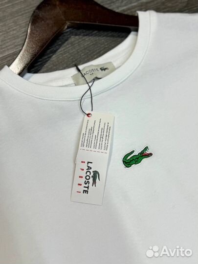 Костюм мужской летний шорты и футболка Lacoste