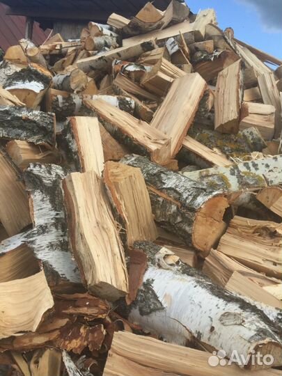 Дрова колотые Березы, Ольхи, Осины
