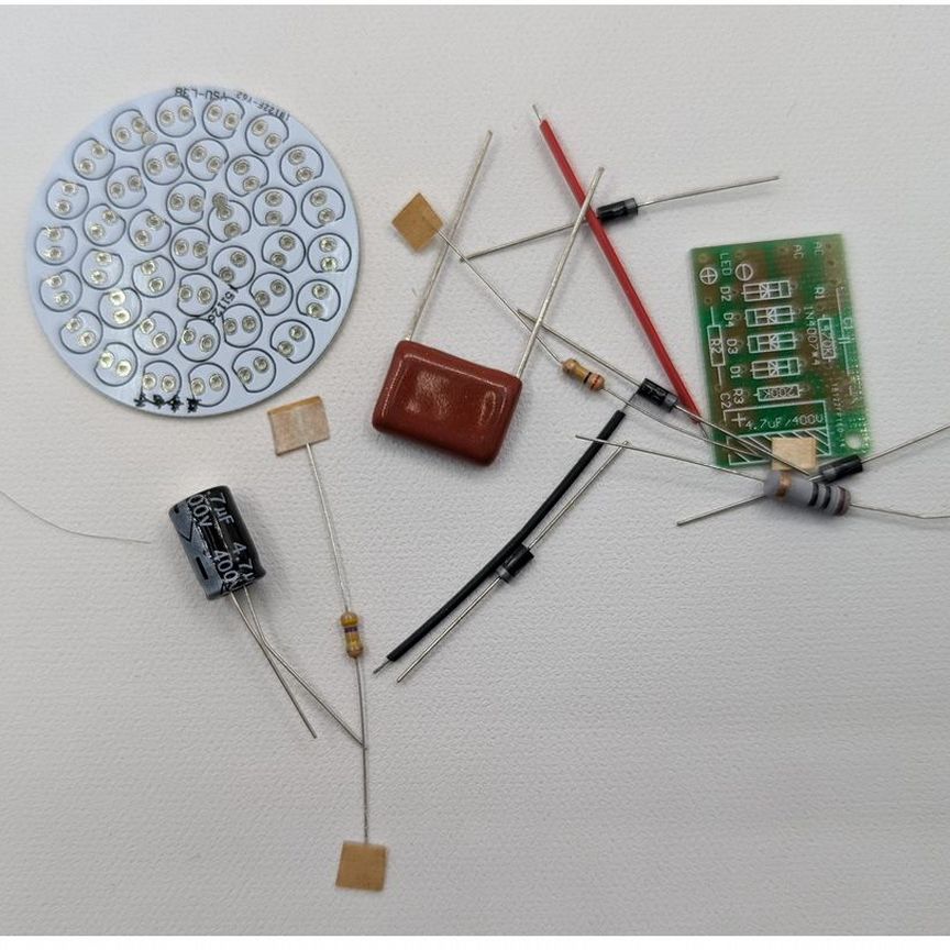 [A-051] Плата Светодиодная Led A-051 2835 3000k, + Набор Т