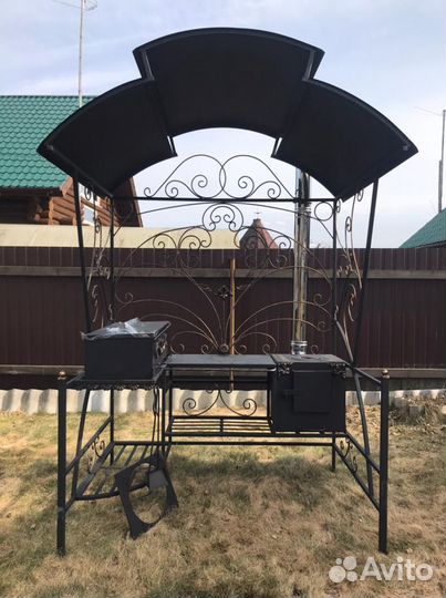 Кованный мангал