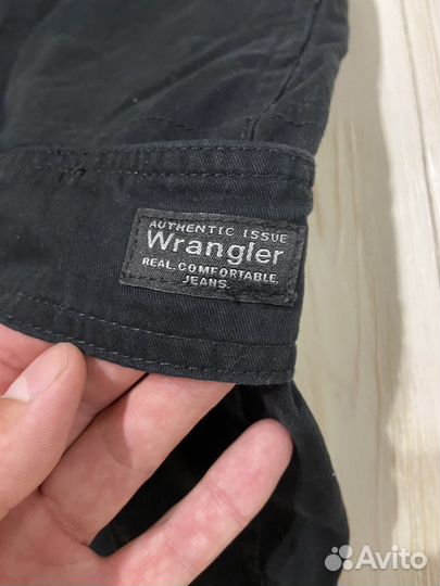 Шорты карго Wrangler vintage черные