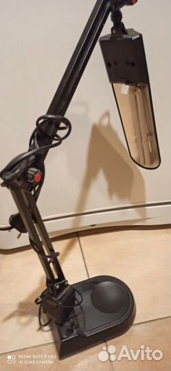 Светильник настолн гибкий и люстра, лампочки LED