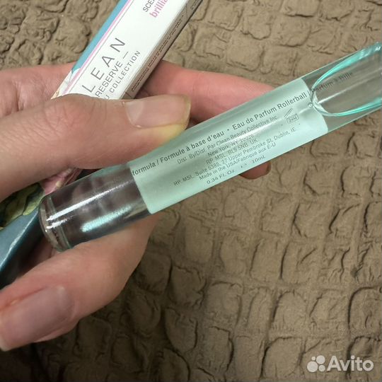 Clean brilliant peony 10 ml ролик парфюм новый