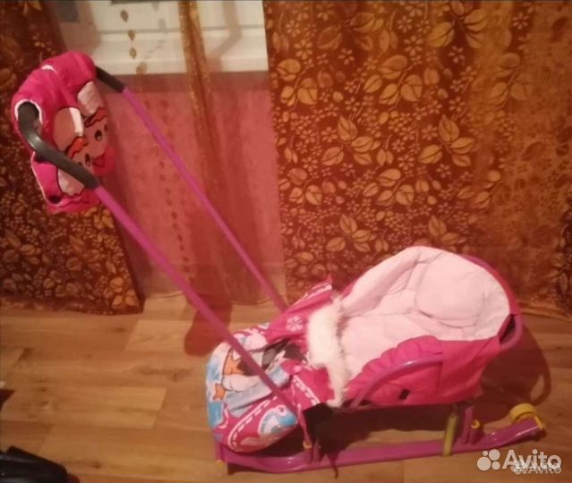 Детские зимние санки