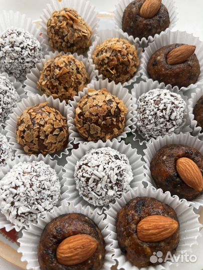 Полезные конфеты из сухофруктов и орехов