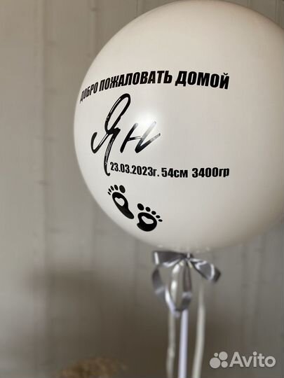 Шары на выписку