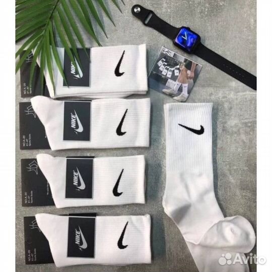 Носки nike белые