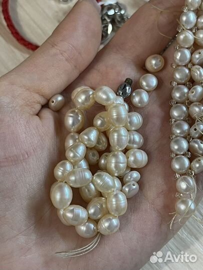 Жемчуг настоящий