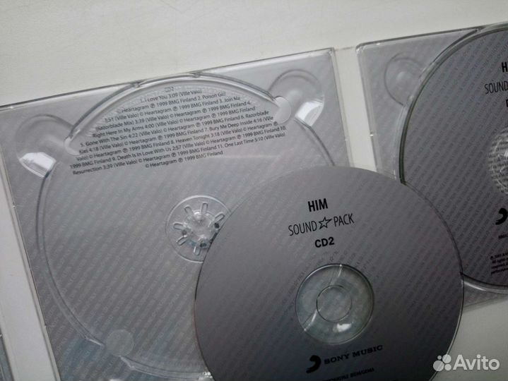 HIM 2 CD + DVD sound pack Sony music EU edition