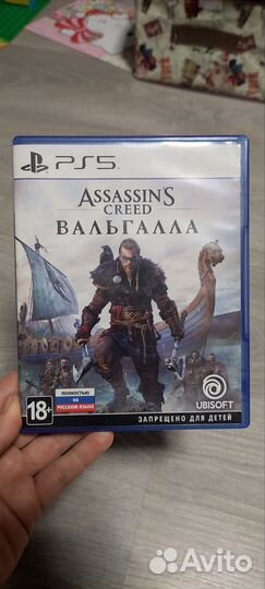 Assassin's creed Valhalla PS 5 русская озвучка